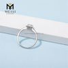 Fabrik Großhandelspreis 925 Moissanite Silber Schmuck Ringe Mädchen Moissanite Ring für Frauen