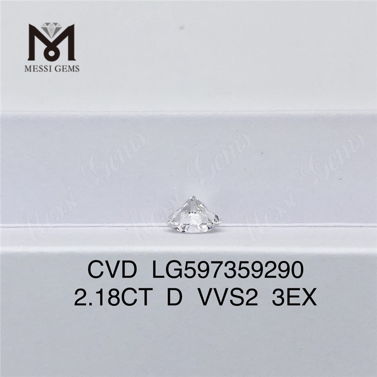 2,18 CT D VVS2 3EX Schillernder Vvs Cvd Lab Grown Diamond Preis LG597359290 