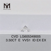 3.50CT E VVS1 Igi-zertifizierte Diamanten 3ct CVD Wholesale Brilliance LG605349005丨Messigems