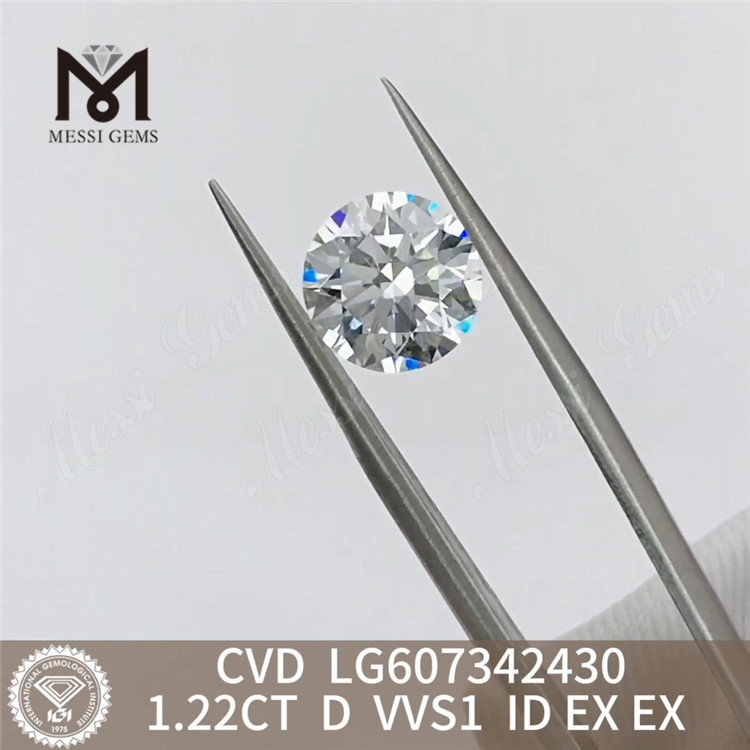 1,22 CT D VVS1 Labordiamant 1 Karat CVD Collection丨Messigems LG607342430