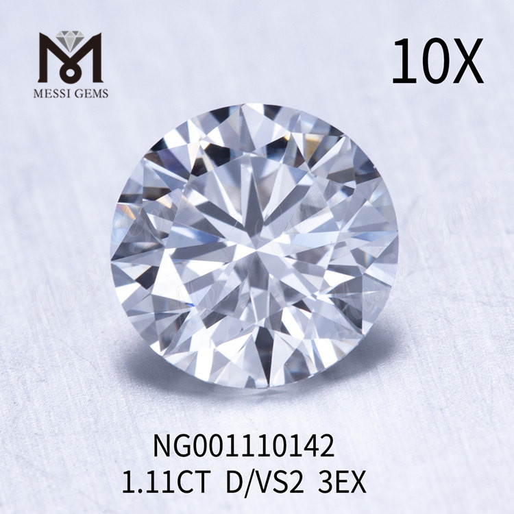 1,11 ct VS2 RD D EX-Labordiamant, Preis pro Karat