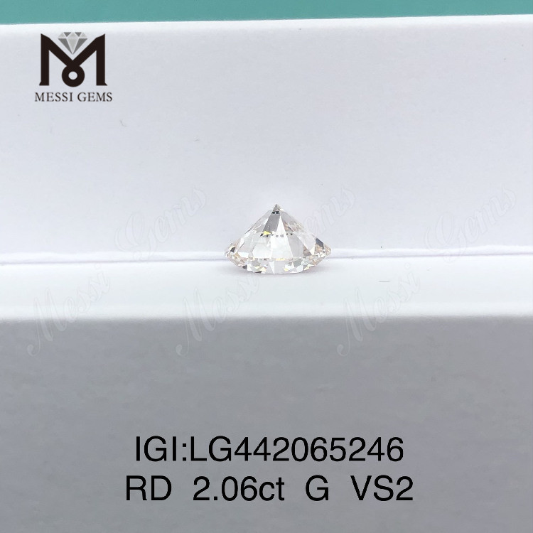2,06 ct G VS2 Rundschliff EX 2 Karat Labordiamant, Preis