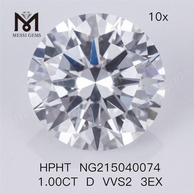 1,00 CT HPHT D VVS2 3EX Labordiamanten