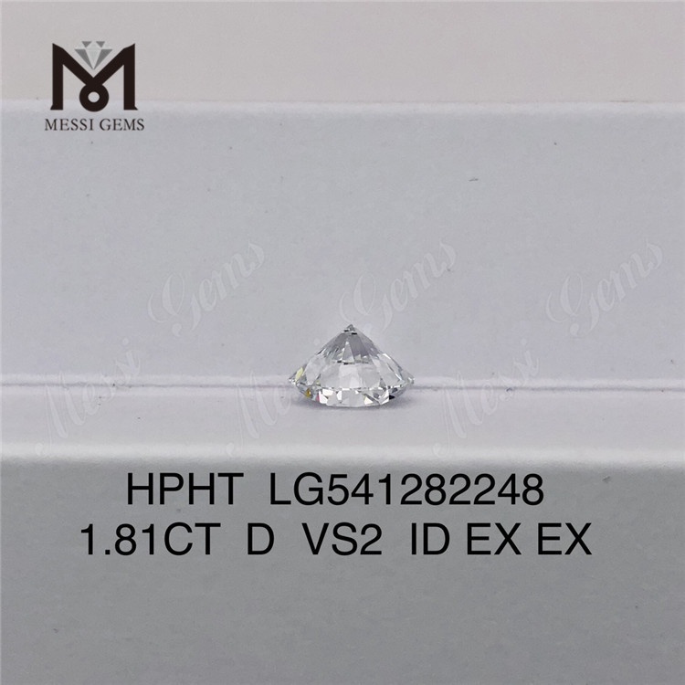 1,81 ct D VS2 IDEAL, Herstellerpreis für runde, im Labor gezüchtete Diamanten