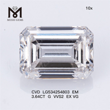 3,64 CT G VVS2 EX VG EM beste Online-Labordiamanten CVD LG534254803
