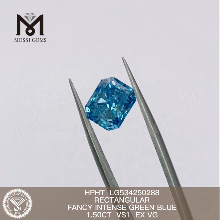 1,5 CT VS Lose Labordiamanten HPHT Grün Blau Laborgewachsene Diamanten Fabrikpreis LG534250288