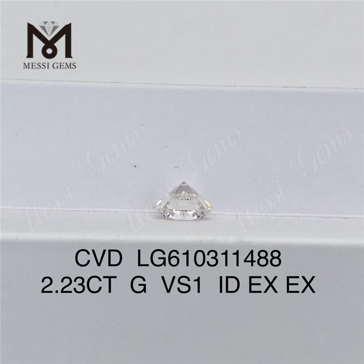 2,23 CT G VS1 maßgeschneiderter Diamant CVD丨Messigems LG610311488