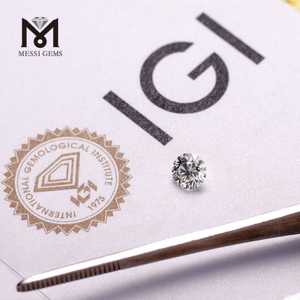 Polierter, im Labor gezüchteter Diamant im Großhandel mit 1,015–1,046 Karat J, weißer Farbe VS–SI