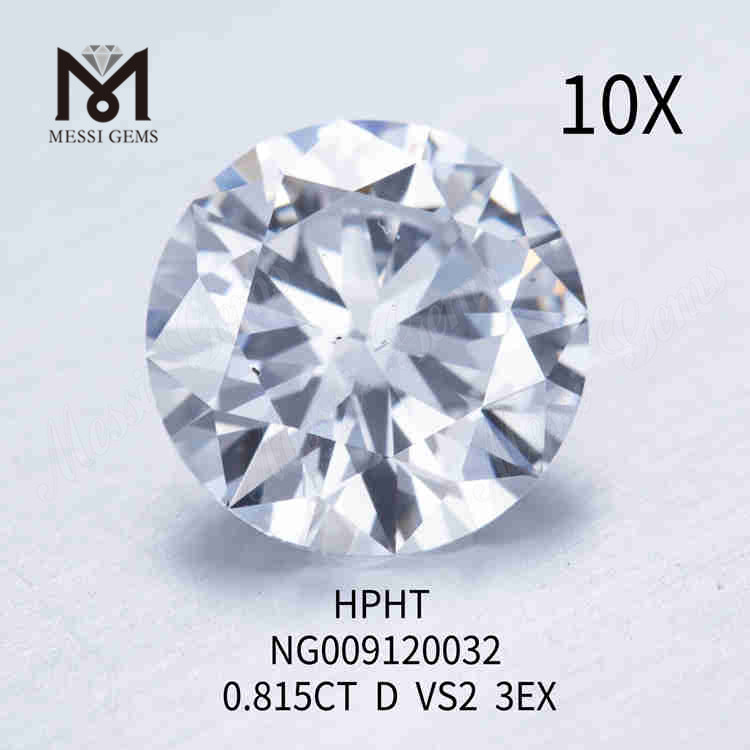 0,815 Karat D/VS2 runde, im Labor hergestellte Diamanten, Preis 3EX
