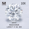SI1 RD Lab-grown Diamant 1,055 ct EX-Schliffqualität