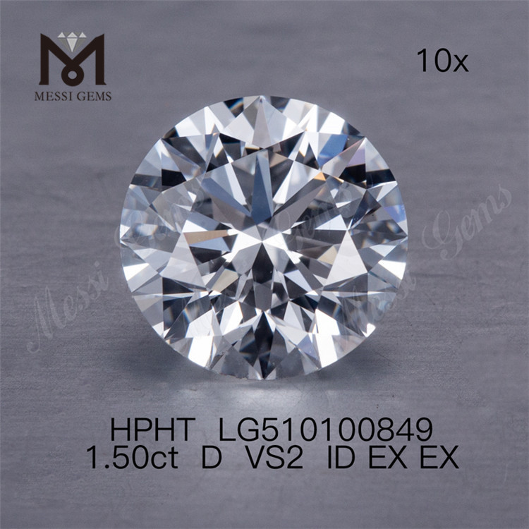 1,50 CT D VS HPHT-Diamant EX-Labordiamanten zum Neupreis