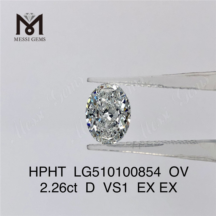 2,26 CT hpht Labordiamant F ov Labordiamant Großhandelspreis