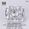 2,13 CT E VS lose Diamanten im Großhandel EX VG RECTANGULAR cvd Diamanten zu verkaufen