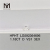 1,18 CT D VS1 3EX Hthp Loose Diamonds Manufacture HPHT Diamond LG592364696