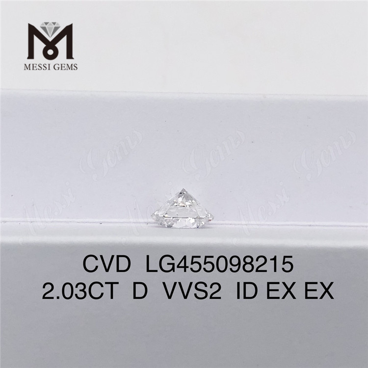 2,03 CT D VVS2 2ct IGI-zertifizierte Diamanten Großhandelspreise丨Messigems LG455098215 