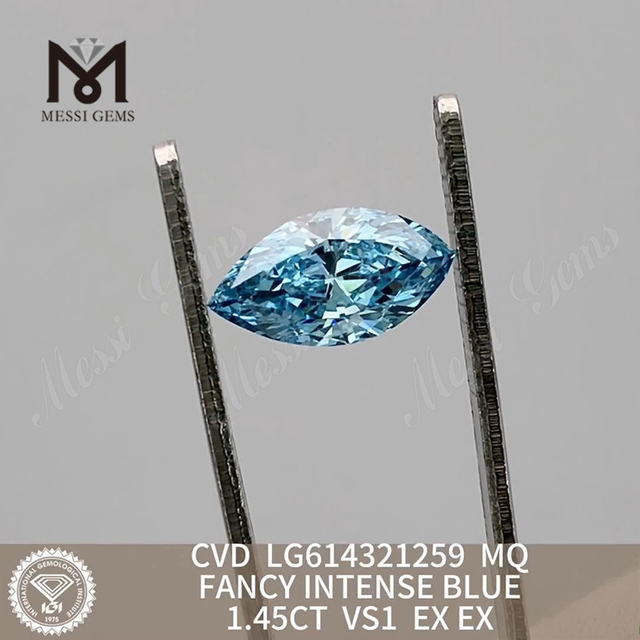 1,45 CT MQ FANCY INTENSE BLUE VS1 CVD-Diamanten zu verkaufen CVD LG614321259丨Messigems
