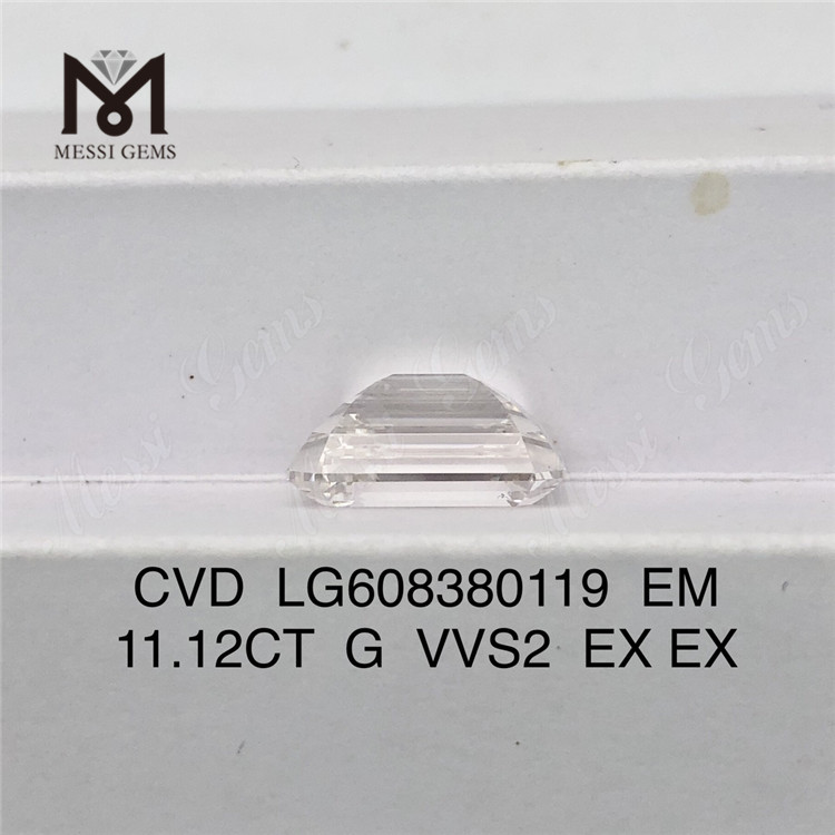 11,12 CT EM Grown Brilliance G VVS2 CVD-Diamant LG608380119丨Messigems \t