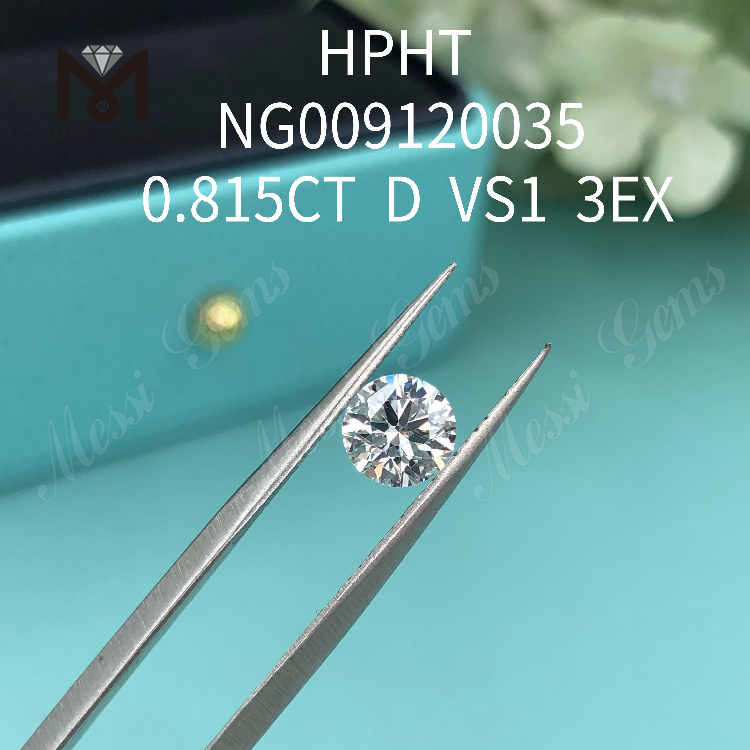 0,815 Karat D VS1 runde, im Labor hergestellte Diamanten, Preis 3EX