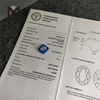 3,09 ct F VS1 VG VG OVAL CVD IGI-Zertifikat Diamantlabor
