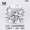 1,26 Karat I VS1 3EX im Labor gezüchteter Diamant. 1,25 Karat im Labor gezüchteter Diamant zum Großhandelspreis