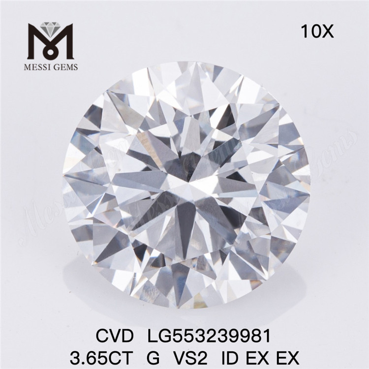 3,65 CT G VS2 ID EX EX Labordiamant, Hersteller hochwertiger Labordiamanten