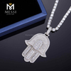 Moissanit Diamant Iced Out Hip Hop Anhänger Iced Out Herrenkette