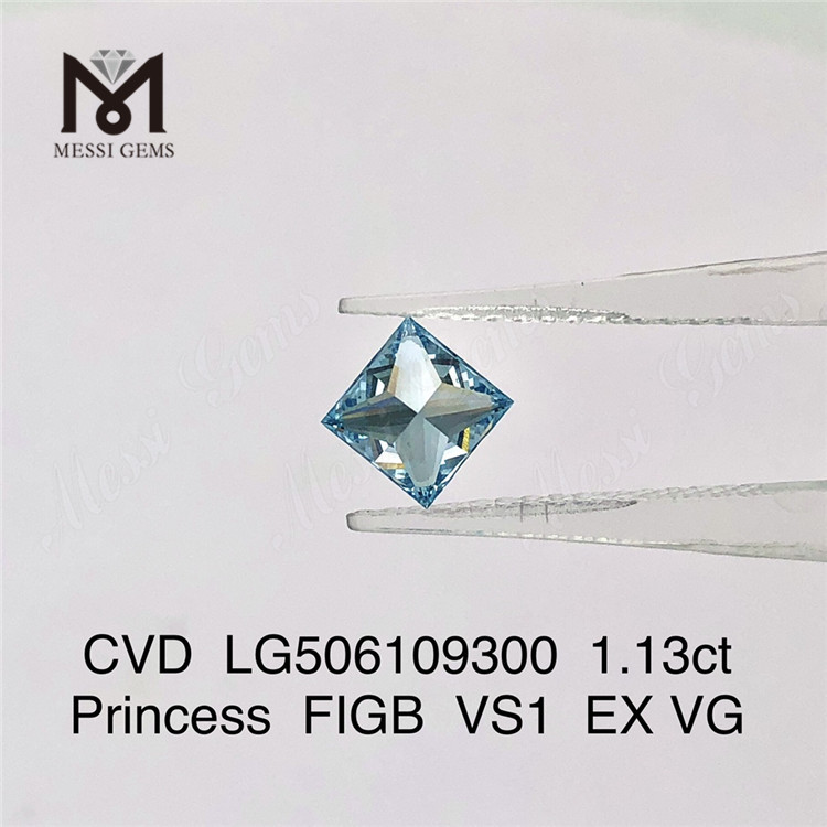 1,13 ct Princess FIGB VS1 EX VG im Labor gezüchteter Diamant CVD LG506109300