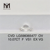 10,07 CT F VS1 EX VG OV CVD-Diamanten Die ultimative Wahl für Großkäufer LG598365477 丨Messigems