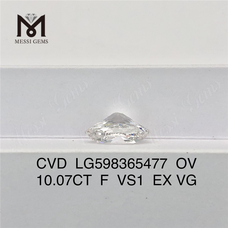 10,07 CT F VS1 EX VG OV CVD-Diamanten Die ultimative Wahl für Großkäufer LG598365477 丨Messigems