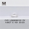 4,6 ct IGI-zertifizierter Diamant E VS1 OV CVD-Diamant Optische Perfektion丨Messigems LG608380103
