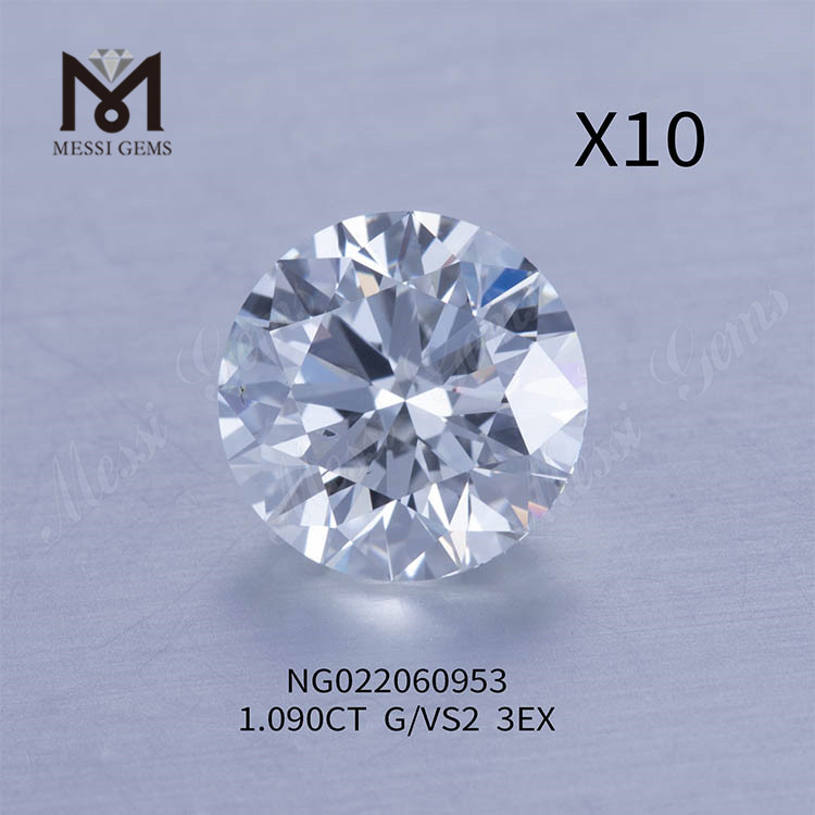 1,090 ct G Großhandel lose im Labor gezüchtete Diamanten VS2 EX