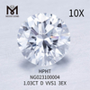 D-Farbe, rund, weiß, 1,03 ct VVS1 EX. Die besten Labordiamanten online schneiden