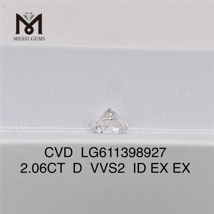 2,06 CT D VVS2 ID Kaufen Sie lose Labordiamanten IGI-zertifizierte Qualität丨Messigems LG611398927