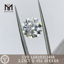 2,23 CT G VS1 maßgeschneiderter Diamant CVD丨Messigems LG610311488