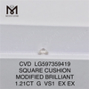 1,21 CT G VS1 cu Labordiamant, Preis pro Karat Umweltbewusstsein丨Messigems LG597359419 