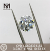 3,02 CT E VS1 3 Karat CVD-Diamantpreis für Wiederverkäufer und Schmuckdesigner丨Messigems LG608374161