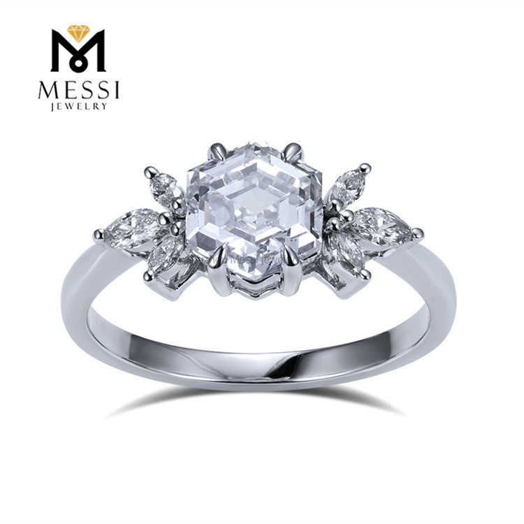 Atemberaubende Ringe mit 7 im Labor gezüchteten Diamanten für unvergessliche Verlobungen