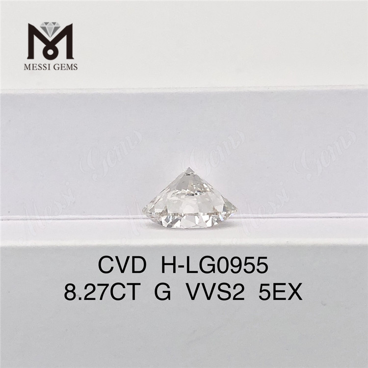 8,27 CT G VVS2 ID EX EX CVD-Diamanten stärken Ihr Schmuckgeschäft LG602336106丨Messigems
